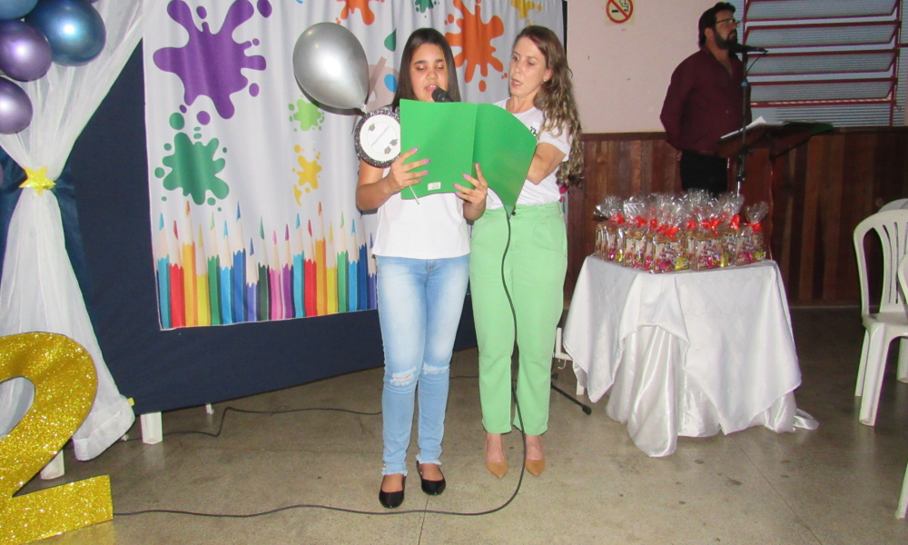 Formatura dos alunos do 5° ano do Ensino Fundamental