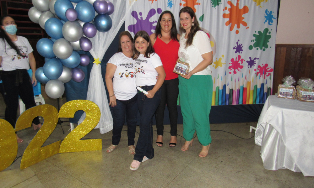 Formatura dos alunos do 5° ano do Ensino Fundamental