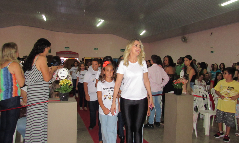 Formatura dos alunos do 5° ano do Ensino Fundamental