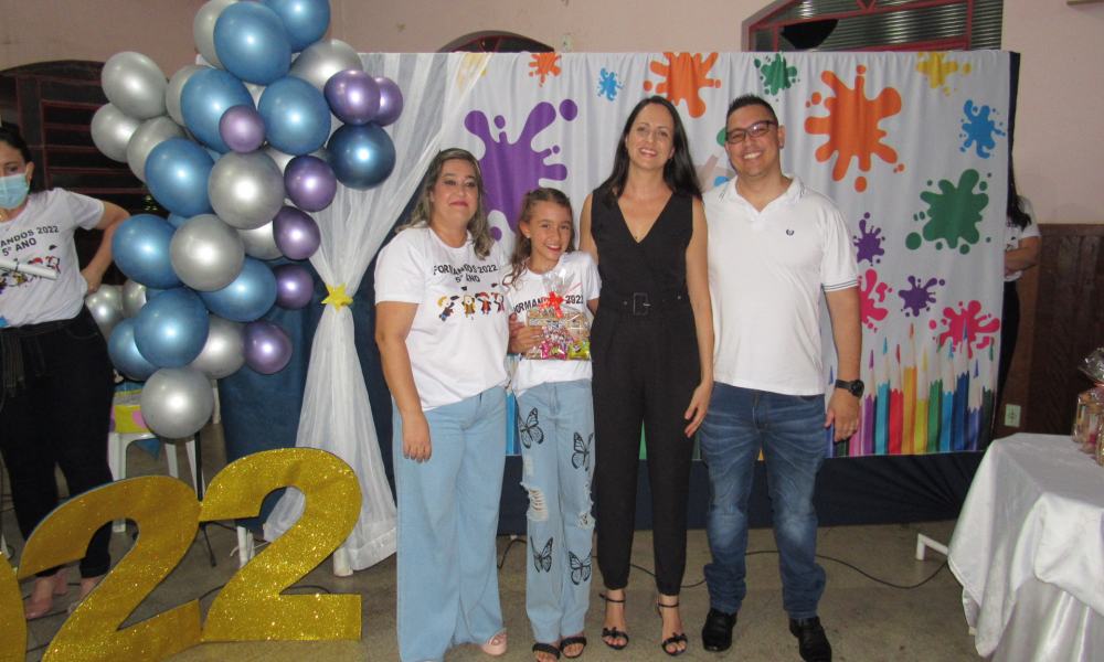 Formatura dos alunos do 5° ano do Ensino Fundamental