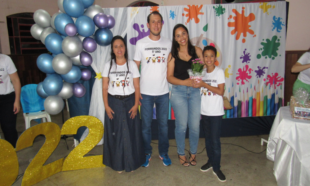 Formatura dos alunos do 5° ano do Ensino Fundamental