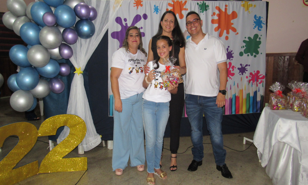 Formatura dos alunos do 5° ano do Ensino Fundamental