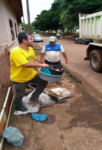 Projeto Cata Trecos no Distrito de Santa Cruz da Aparecida