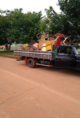 Projeto Cata Trecos no Distrito de Santa Cruz da Aparecida