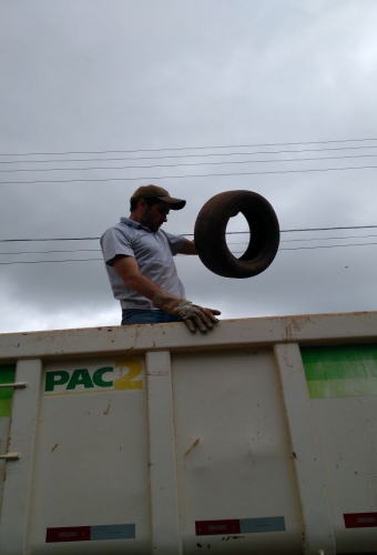 Projeto Cata Trecos no Distrito de Santa Cruz da Aparecida