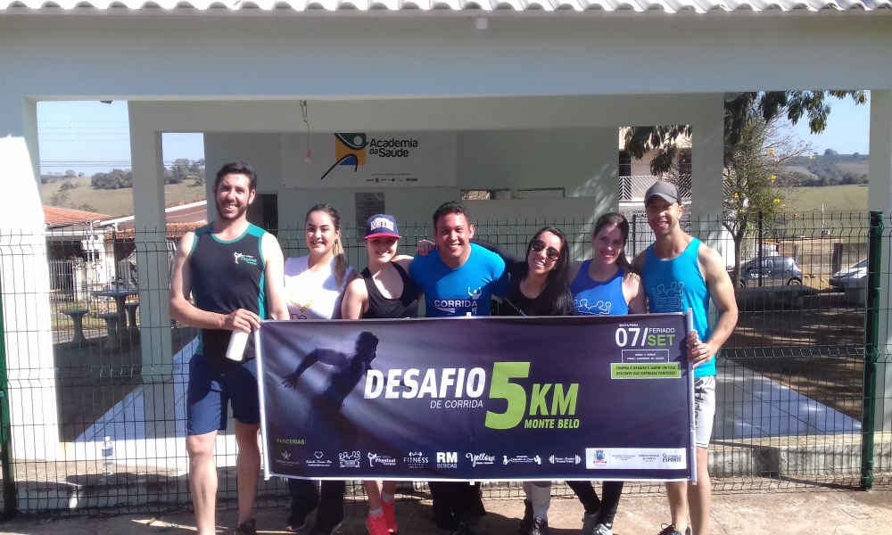 48 Participantes cumprem desafio de corrida em Monte Belo